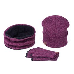 Zimski komplet - kapa, šal, rokavice