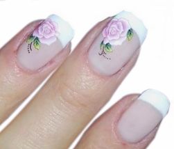 Naljepnice za nokte - cvijeće