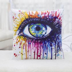 Povlak na polštář - Pestrobarevné oko