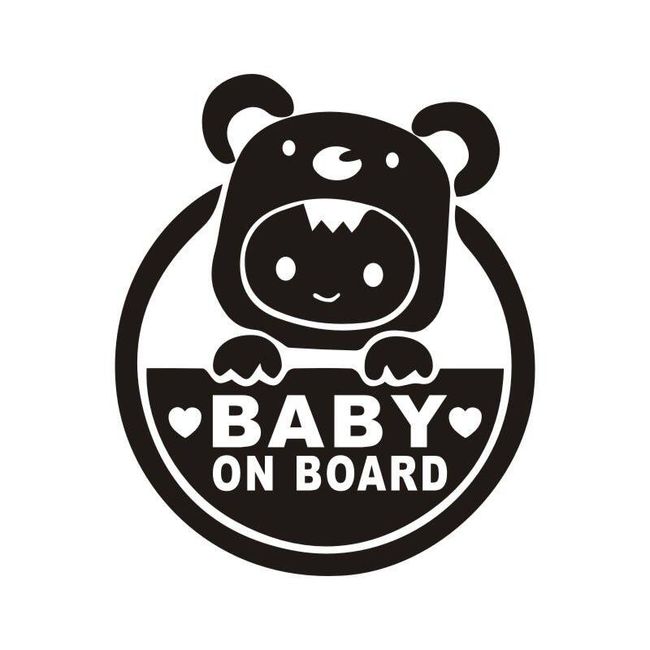 Samolepka na auto Baby on Board 1