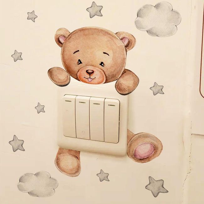 Switch sticker Bear 1