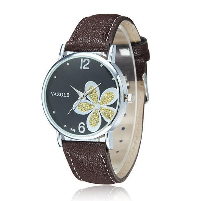 Dámské hodinky Yazole s květinou - 4 varianty 1