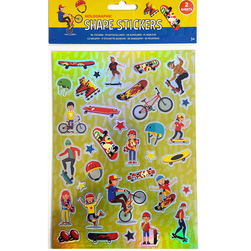 Set de autocolante holografice skateboard 112pcs ZO_272603