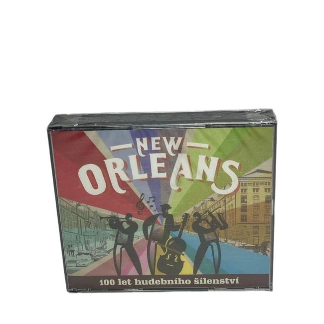 3x CD New Orleans - 100 Let hudebního šílenství ZO_187500 1