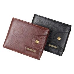 Мъжки портфейл със закопчалка - 2 цвята