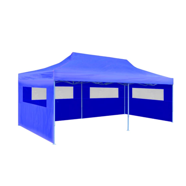 Namiot imprezowy Pop - Up składany 3x6 m niebieski ZO_41583 1