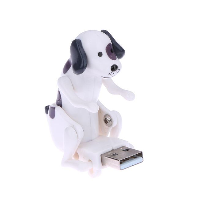 USB забавна играчка под формата на възбудено куче 1