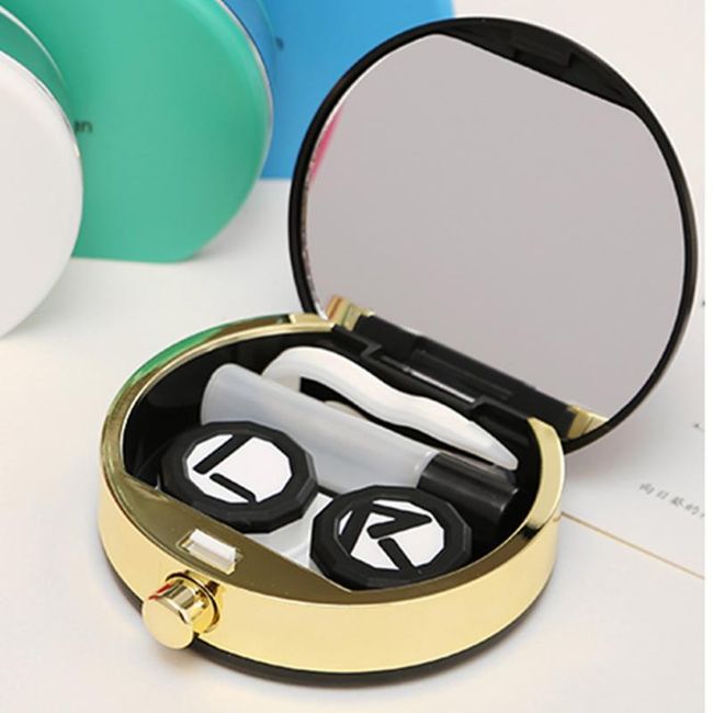 Kovček za kontaktne leče in dodatke - različne barve 1