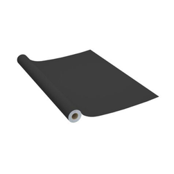 Öntapadós tapéta bútorokhoz fekete 500 x 90 cm PVC ZO_146123-A