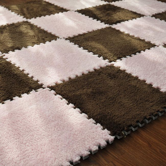 Сгъваем килим с плюшена повърхност 1