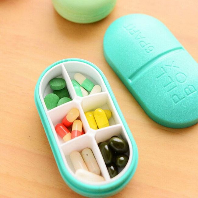 Škatlica za zdravila - 5 barv 1