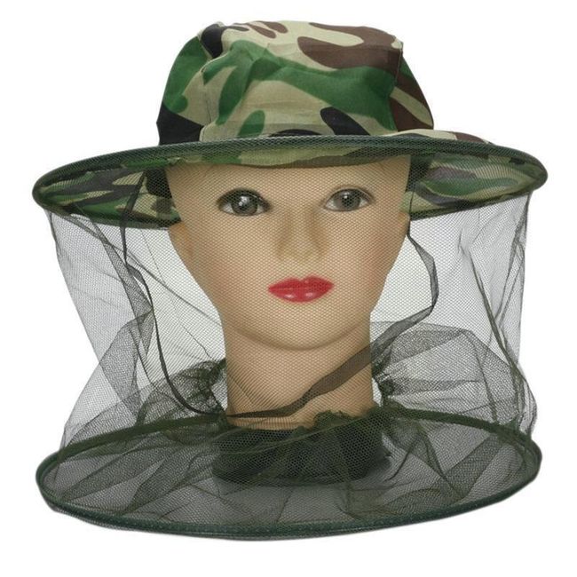 Hat with mosquito net MK2 1