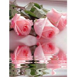 DIY slika rhinestones - ruže