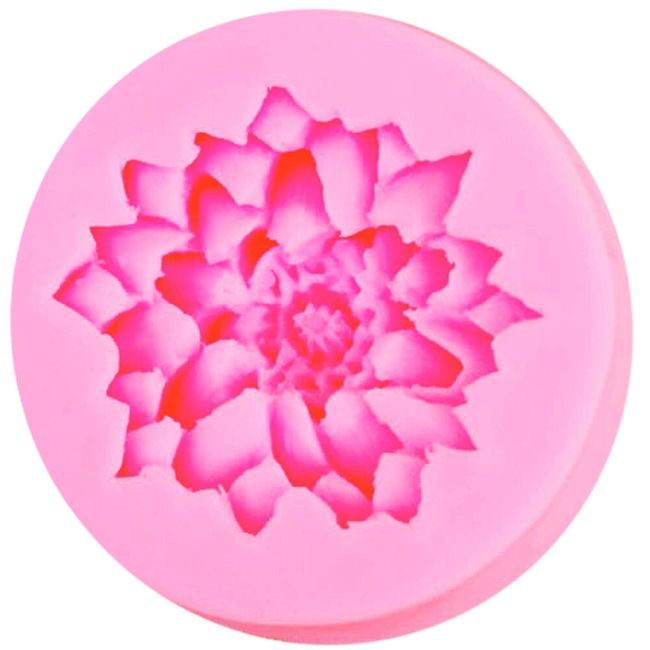 Forma din silicon - floare de lotus 1