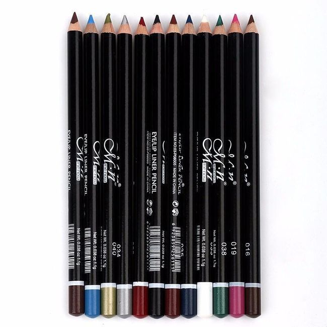 Set de creioane pentru ochi - 12 bucăți 1