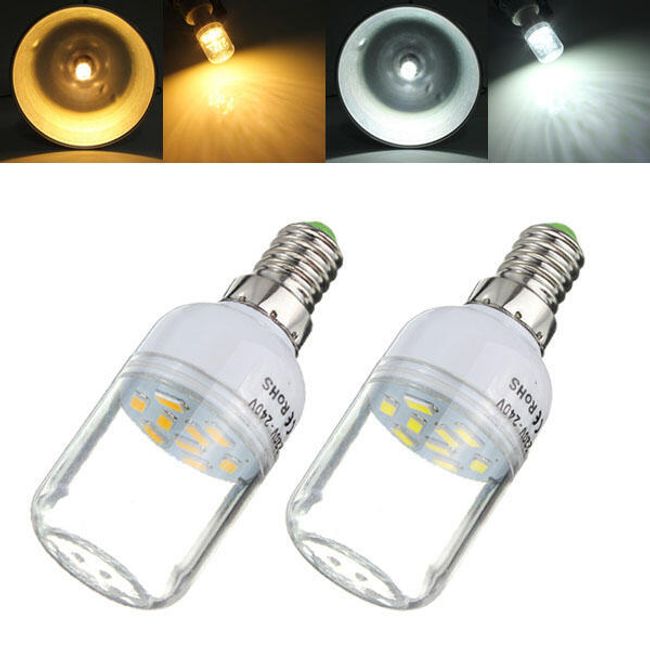 E14 LED žárovka s 9 diodami - 2 barvy 1