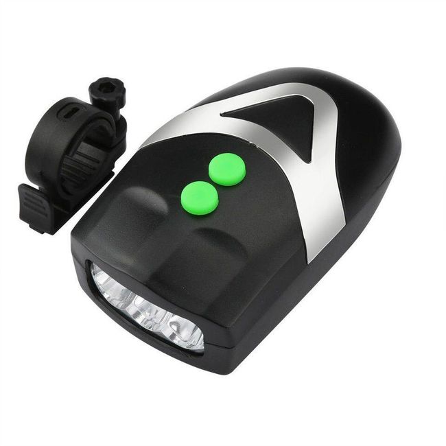 LED bicycle light with bell ZN26 1