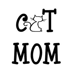 Samolepka na auto - CAT MOM