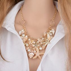 Dámský náhrdelník s náušnicemi Sea1