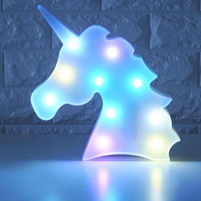 LED jednorožec 1