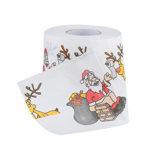 Toaletní papír s vánočními motivy - 6 variant 1