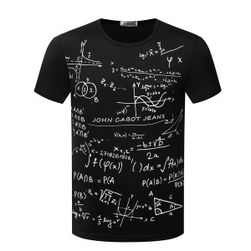 Tricou cu motive matematice pentru bărbați