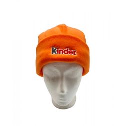 Pălărie + eșarfă din fleece - portocaliu ZO_108164
