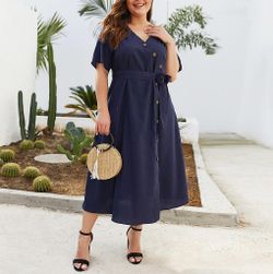 Rochie plus size pentru femei TF7657