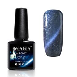 Gel coat magnetic UV în culori metalice