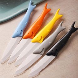 Керамичен нож с мотив на акула