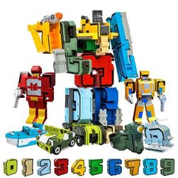 Numbered transformer robots RC1