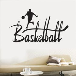Samolepka na zeď - motiv basketbal