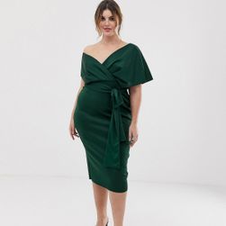 Damska plus size sukienka Edita