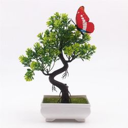 Mesterséges bonsai lepkével- 6 szín