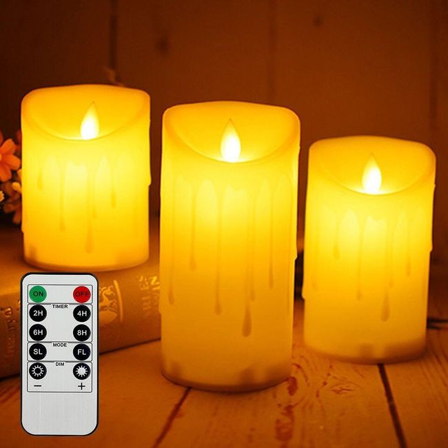 Set of LED candles SE3 1