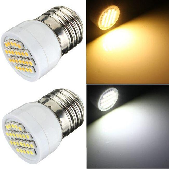 E27 1.5W LED žárovka - 2 barvy světla 1
