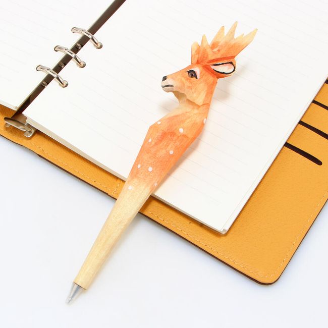 Kuličkové pero ve tvaru jelena - 3D 1