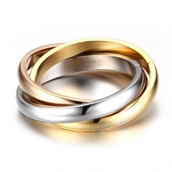 Троен пръстен - 2 цвята