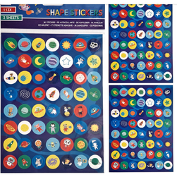 Sticker set univers 112pcs ZO_272597
