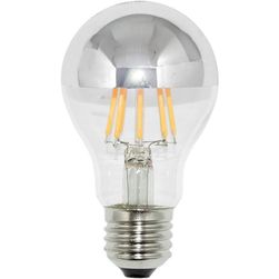 LED Žárovka se stříbrnou zrcadlovou korunkou - E27 - 4 W - 6ks ZO_187695