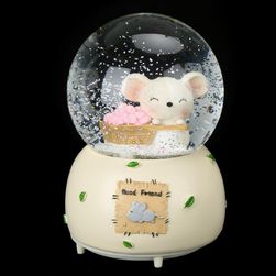 Musical snow globe De45