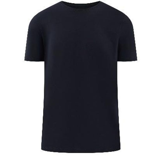 Czarna klasyczna koszulka bawełniana, rozmiary XS - XXL: ZO_f2c87ea4-e438-11ee-b9c0-7e2ad47941cc 1