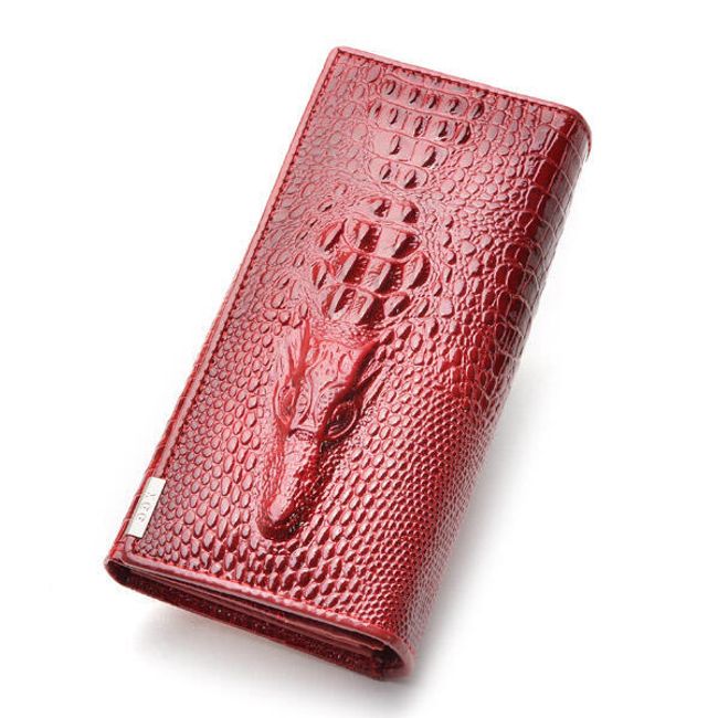 Dámská peněženka s krokodýlem 1