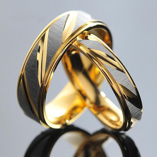 Венчален пръстен - мъжки и женски вариант 1