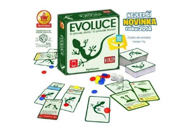 Evolúcia - Pôvod druhov spoločenská hra v krabici 19x19x5cm (Hra roku 2011) RM_29100001 1