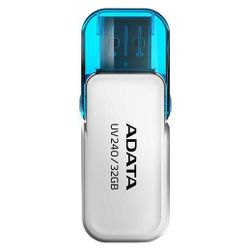 Flashdisk UV240 32GB, USB 2.0, biely, vhodný na tlač VO_2801113
