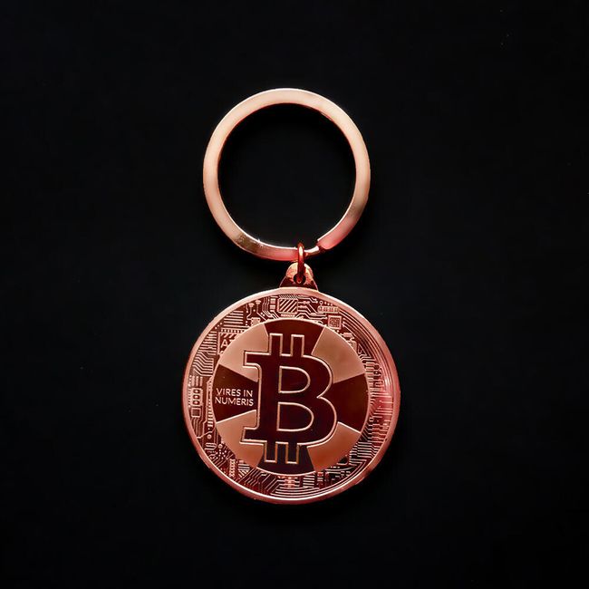 Obesek za ključe Bitcoin-3 barve 1