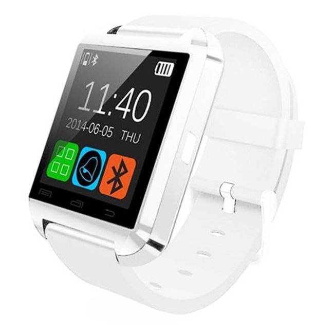Smartwatch zegarek bluetooth - biały 1