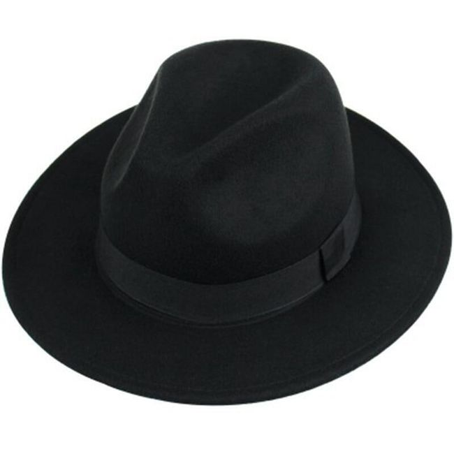 Prosty elegancki kapelusz - 4 kolory 1