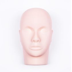 Silikonska glava za trening ličenja